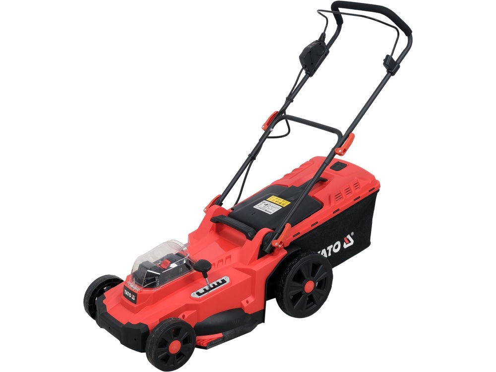Gressklipper Yato YT-85224; 2x18 V; 2x4,0 Ah batt.