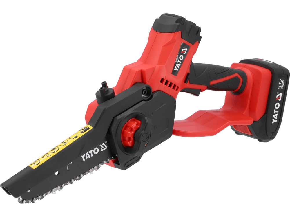 Motorsag for beskjæring av grener Yato YT-828133; 18 V; 1x2,0 Ah batteri.; 176 mm sverd