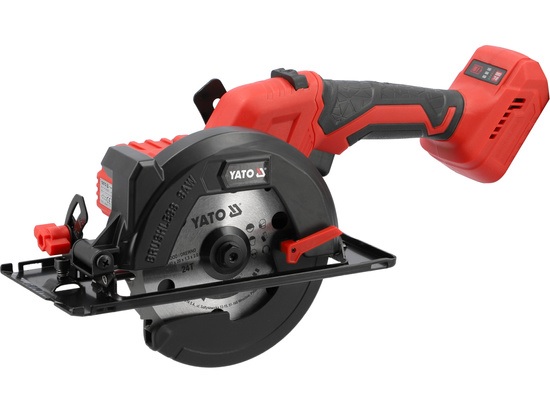 Batteridrevet sirkelsag Yato YT-828118; 18 V (uten batteri og lader)
