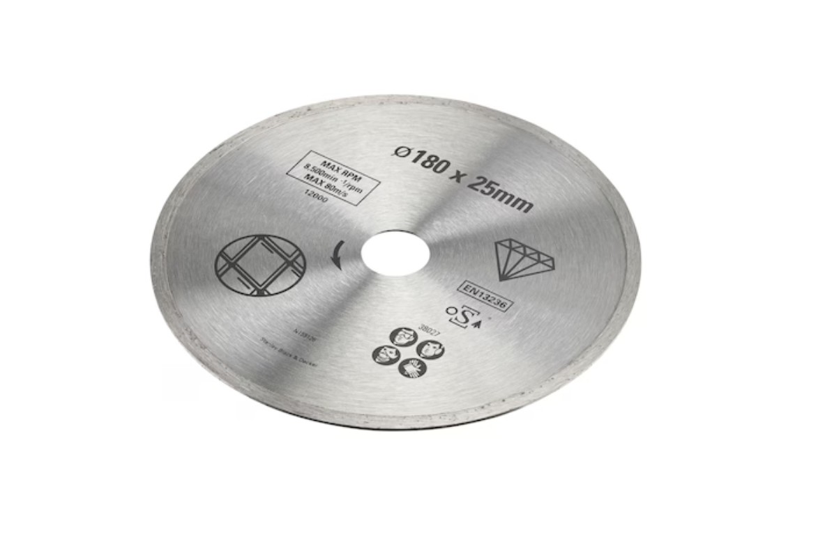 Diamantkappeskive Stanley STA38027-XJ; 180x22,23 mm