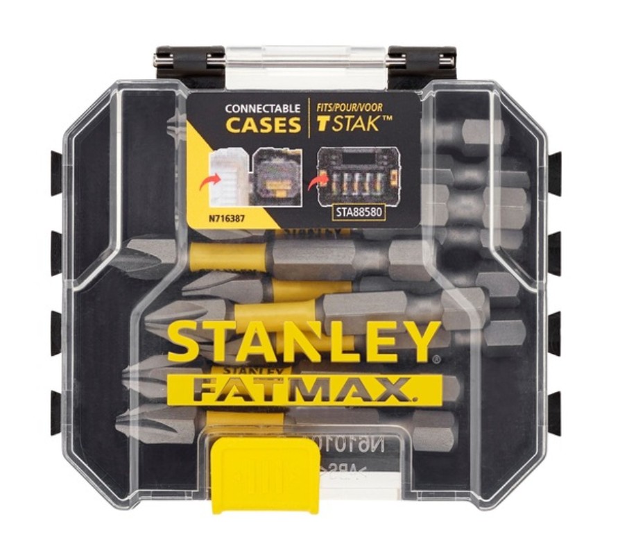 Skrutrekkersett Stanley STA88573-XJ; PH2x50 mm; 10 stk