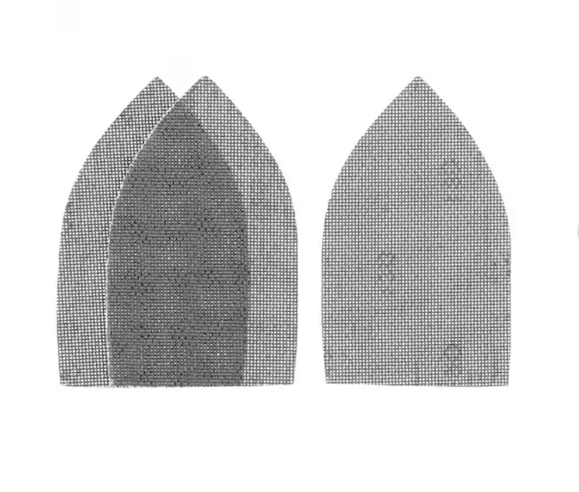 Nettmønstret slipepapir Stanley STA39097-XJ; P120; 3 stk