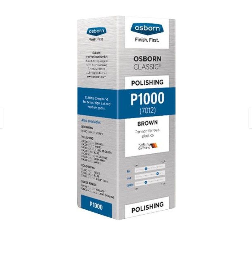 Polerpaste Osborn L779007013; 700 g; brun