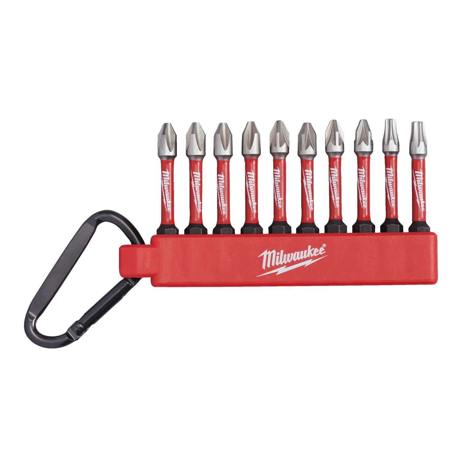 Skrutrekkersett Milwaukee 4932492939; 10 stk