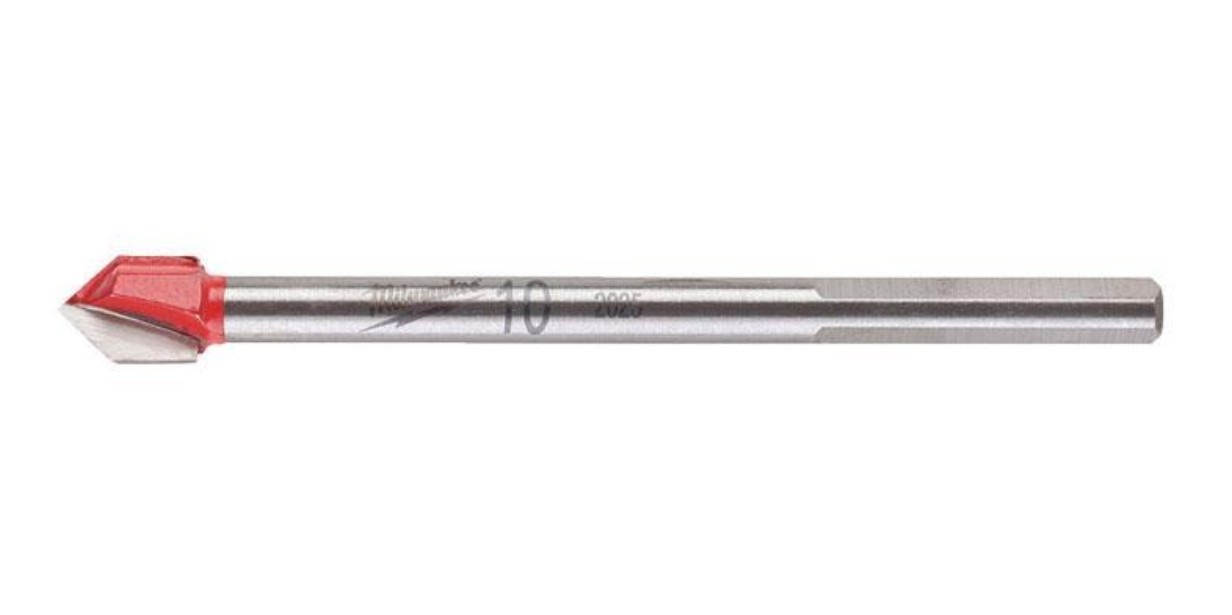 Borsett for glass og keramikkfliser Milwaukee 4932471960; 10x95 mm