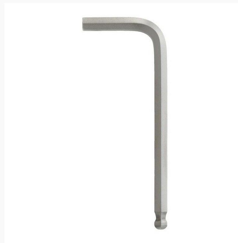 L-formet nøkkel Milwaukee 4932492401; 2 mm