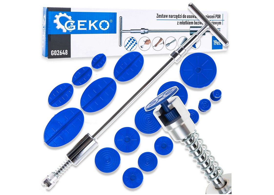 Sett Geko G02648; 19 stk