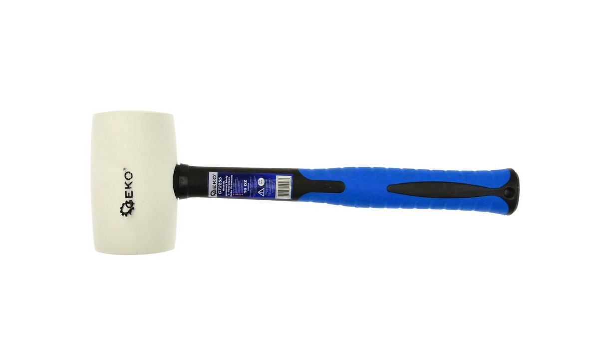 Gummihammer Geko G72255; 0,45 kg