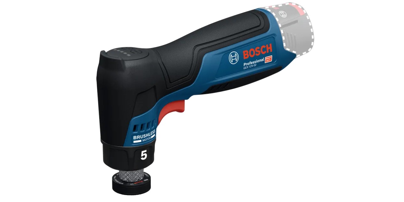 Eksentersliper Bosch GEX 12V-32; 12 V (uten batteri og lader)