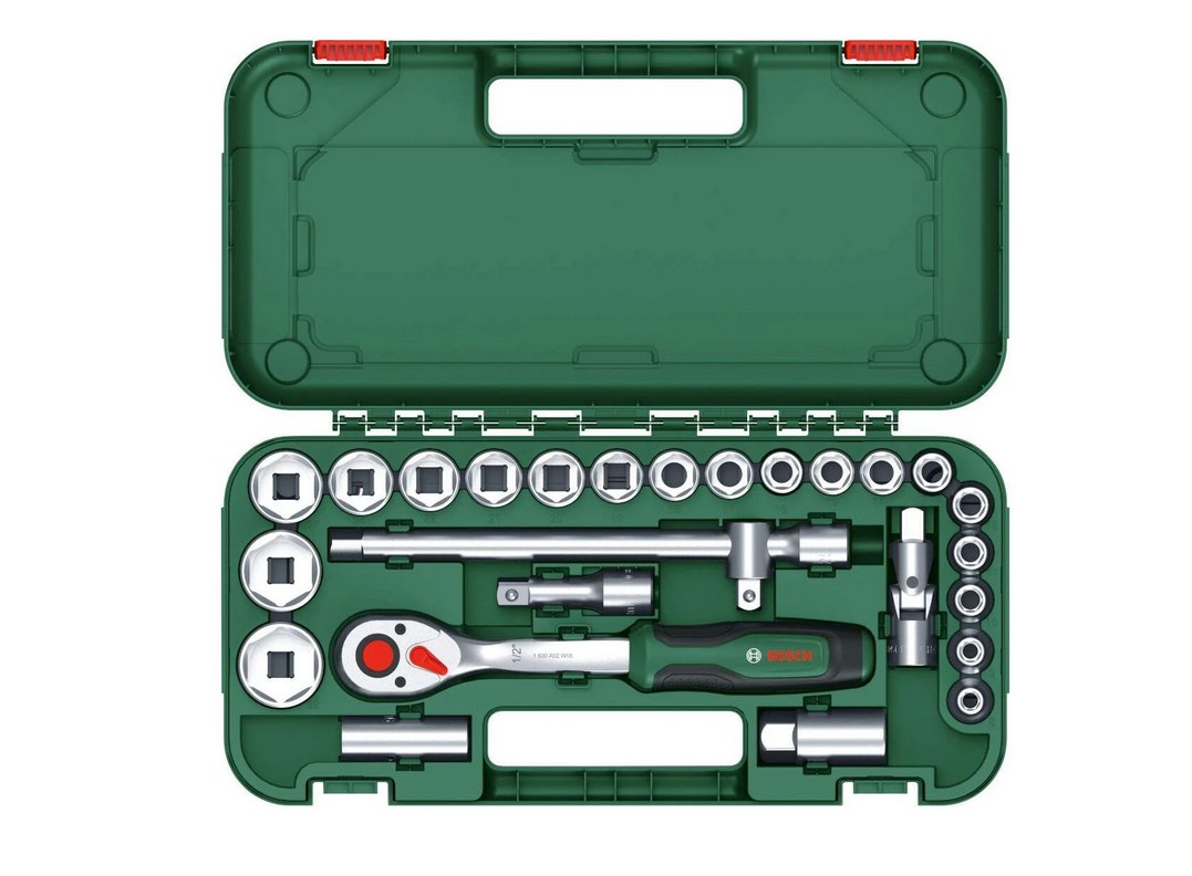 Verktøysett Bosch 1600A02Z9F; 1/2''; 25 stk