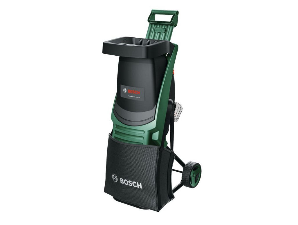 Kompostkvern Bosch 06008E0000; 2x18 V; 2x4,0 Ah batteri + lader