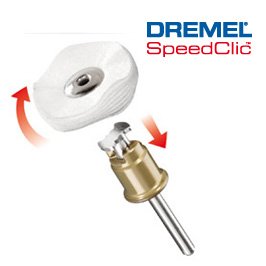 Poleringsskive Dremel 423S, 3,2 mm, 25,0 mm