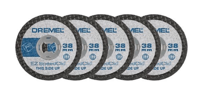 SpeedClic kappeskiver for plast Dremel SC476, 38,0 mm; 5 stk