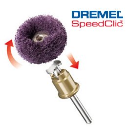 SpeedClic fin slipeskiver Dremel 512S; 25 mm; 2 stk