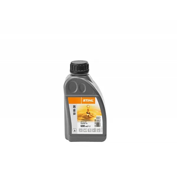 Olje Stihl 10W-30; 0,6 l; for hage maskiner med firetaktsmotorer