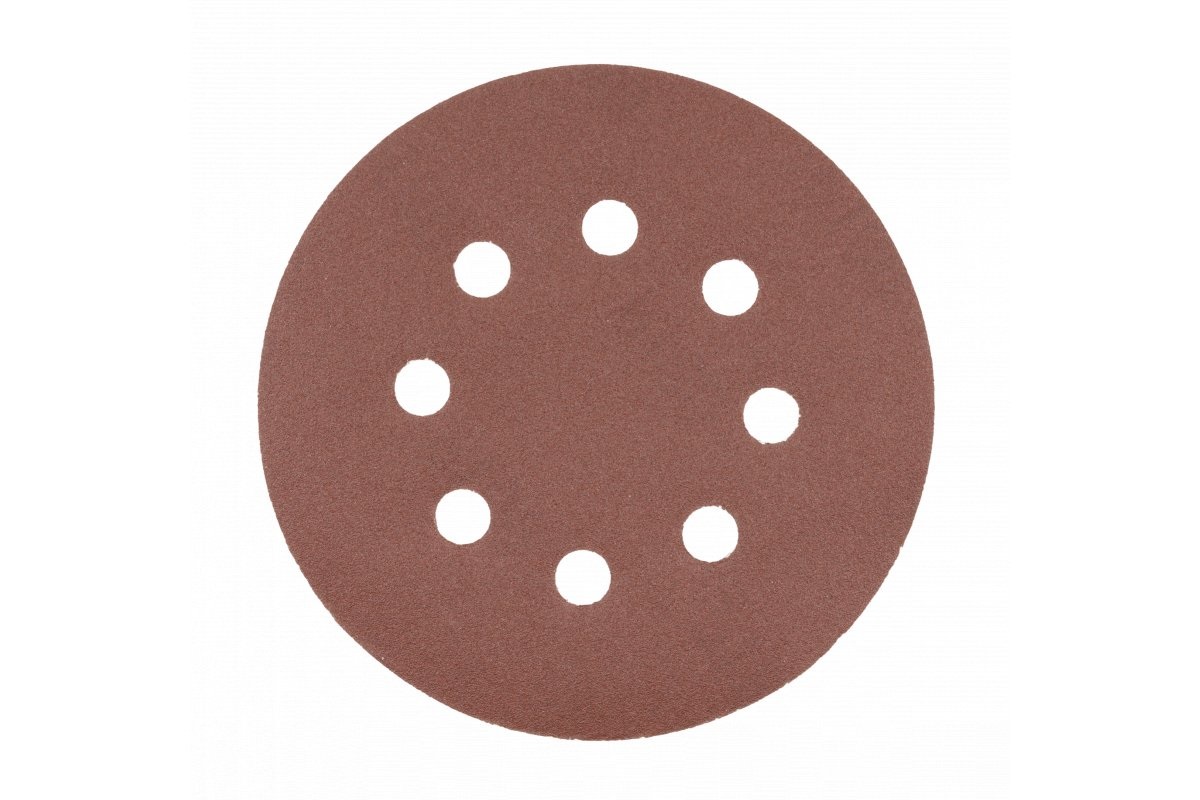 Sandpapir Hogert HT8D122; 125 mm; G80; 5 stk