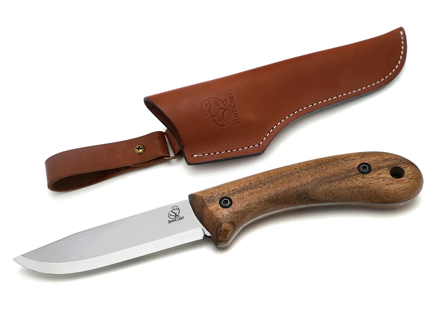 Kniv med hylster BeaverCraft BSH2 Glacier; 270 mm