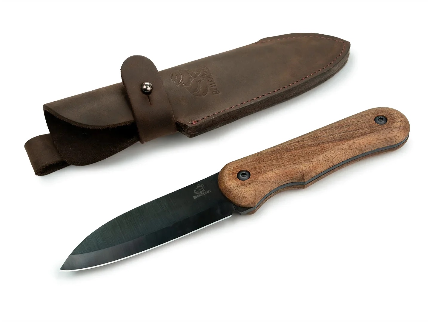 Kniv med hylster BeaverCraft BSH5 Shadow; 210 mm