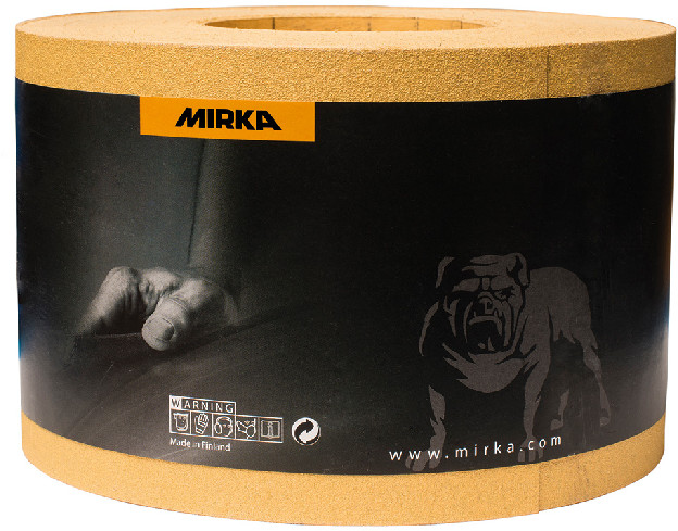 Slipede papirrull Mirka 2851100112; 115 mm; 50 m; P120