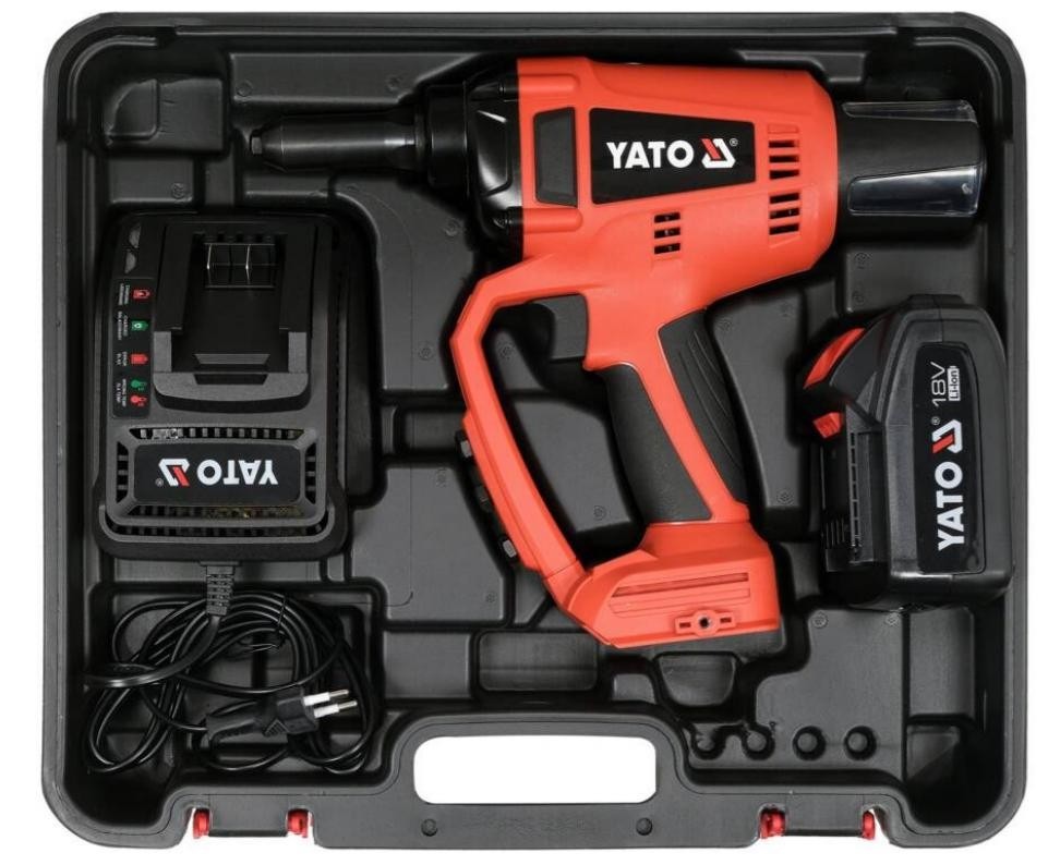 Ledningsløs naglepistol Yato YT-82955; 18 V; 1x3,0 Ah batt.