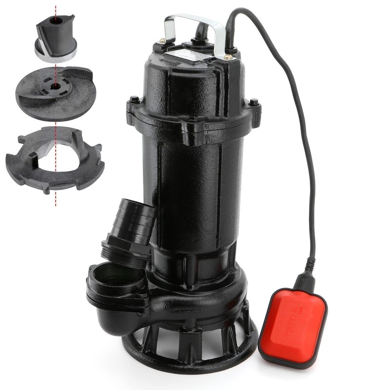Smussvannpumpe Yato YT-85350; 750 W
