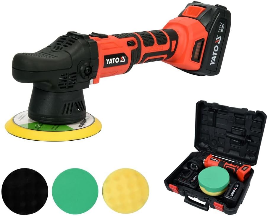 Polérmaskin Yato YT-82920; 18 V; 1x3,0 Ah batt.