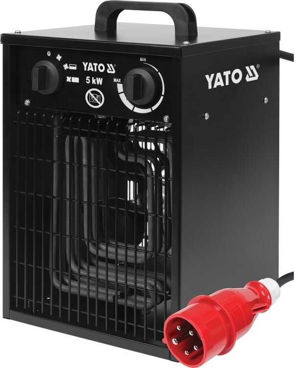 Trefase varmevifte Yato YT-99695; 5 kW