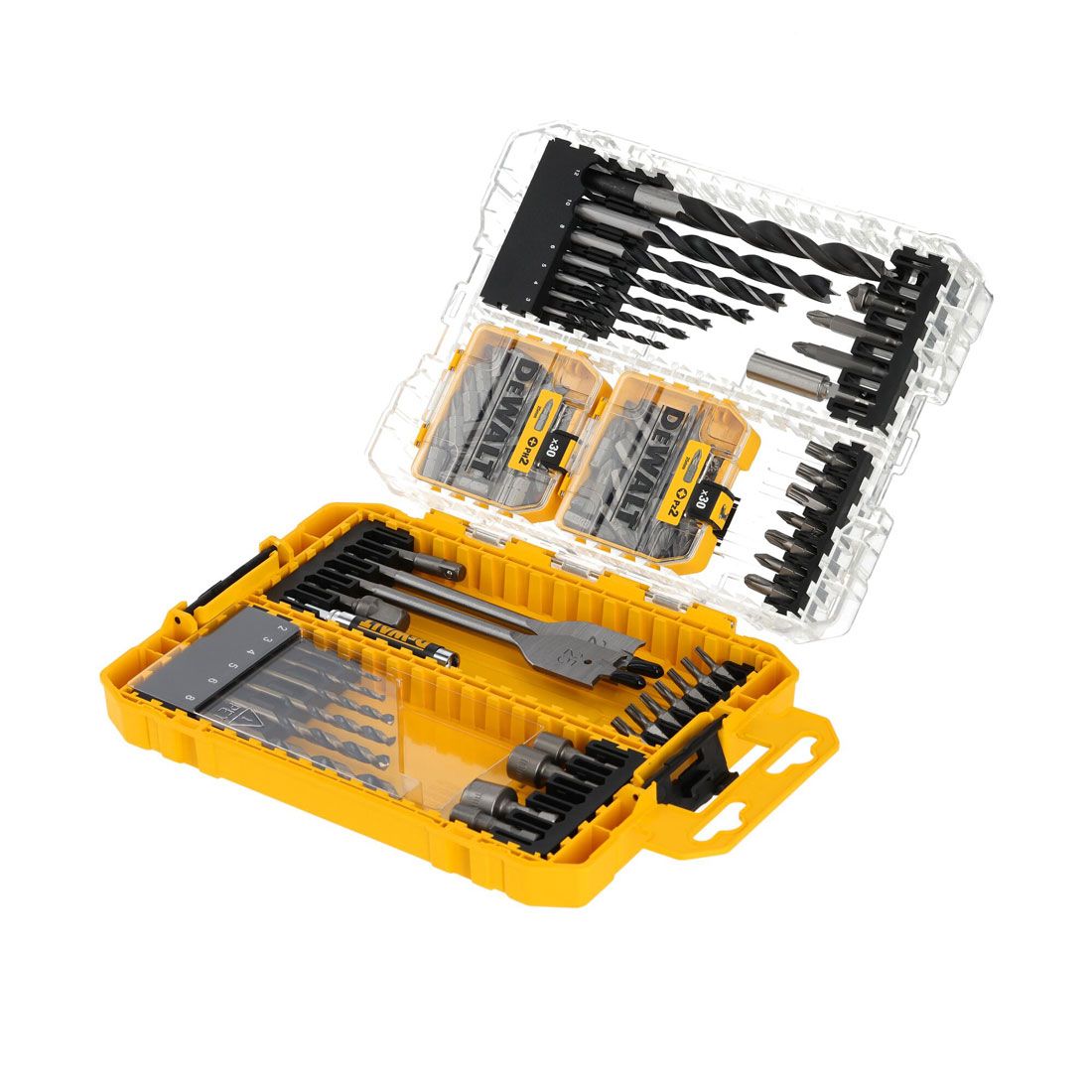 Bor/bitssett DeWalt DT70784-QZ; 100 stk