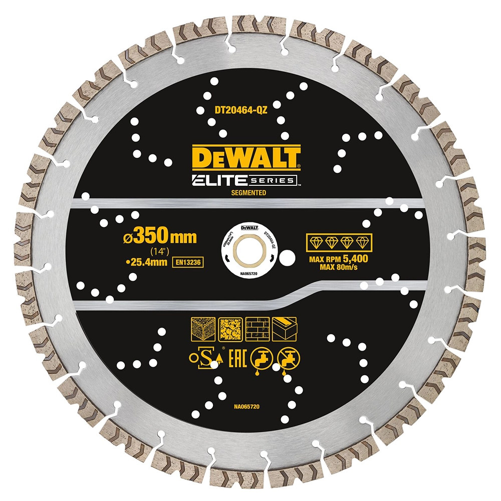 Diamantkappeskive DeWalt DT20464-QZ; 350 mm