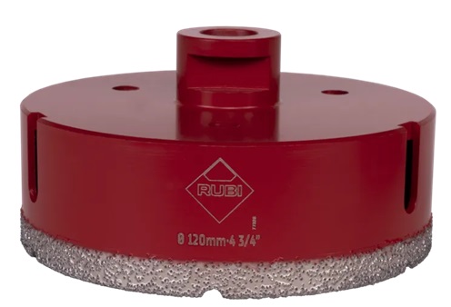 Diamantkrone for tørrboring Rubi 57908; 120 mm