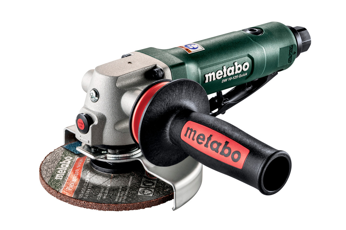 Trykkluftdrevet vinkelsliper Metabo DW 10-125 Quick; 125 mm