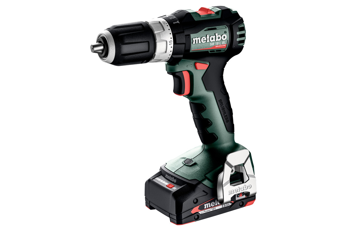 Slagskrutrekker / bor Metabo SB 18 L BL; 18 V; 2x2,0 Ah batt.