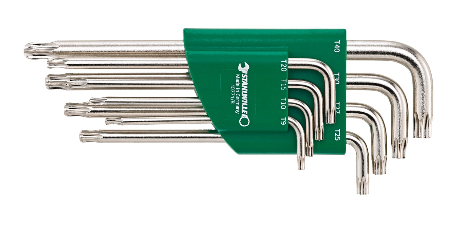 Pipesett med Torx Stahlwille 96432700; 8 stk