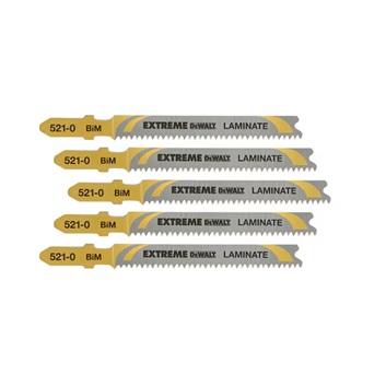 Stikksagblad DeWalt DT2080-QZ; 59 mm; 5 stk