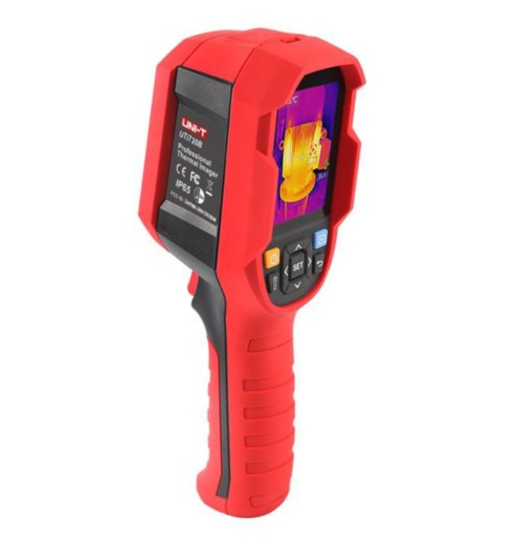 Infrarød termometer UNI-T UTi720B; 3,7 V; 1x5,0 Ah batt.