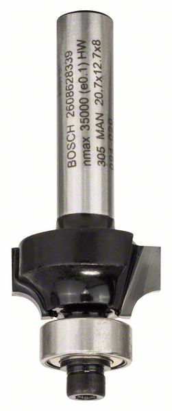 Avrundingsfres Bosch 4/12,7/53 mm med kulelager
