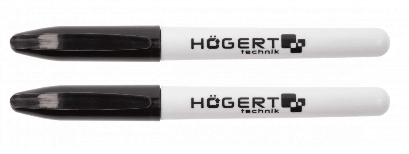 Merkepenn Hogert HT3B779; juodas; 2 stk