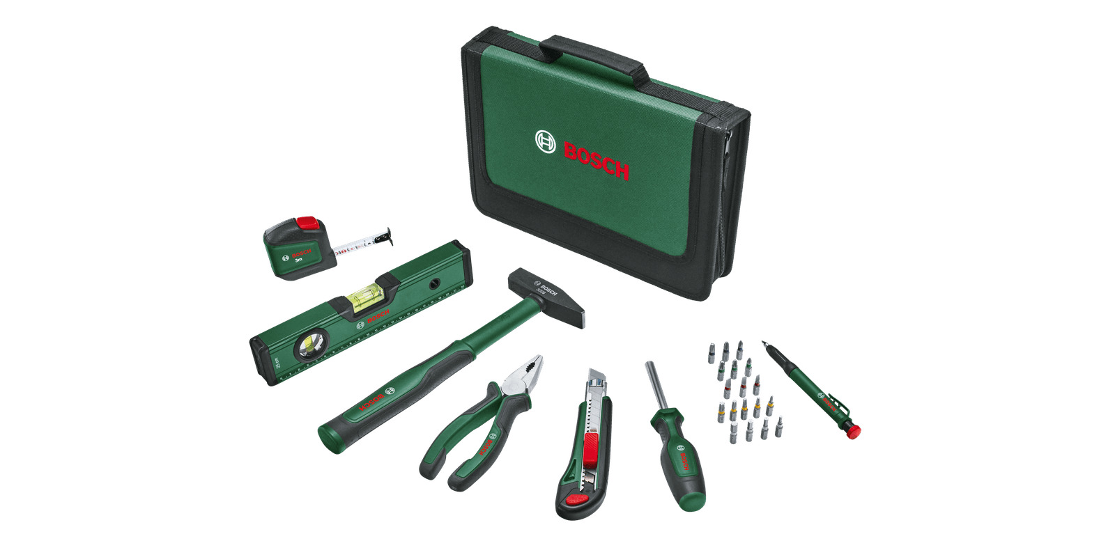 Verktøysett Bosch 1600A02BY6; 25 stk