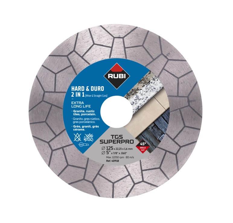 Diamantkappeskive Rubi TGS 125 SUPER PRO; 125 mm
