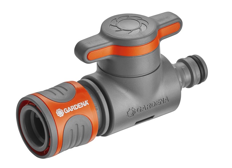 Adapter for slange Gardena 18267-20 med ventil