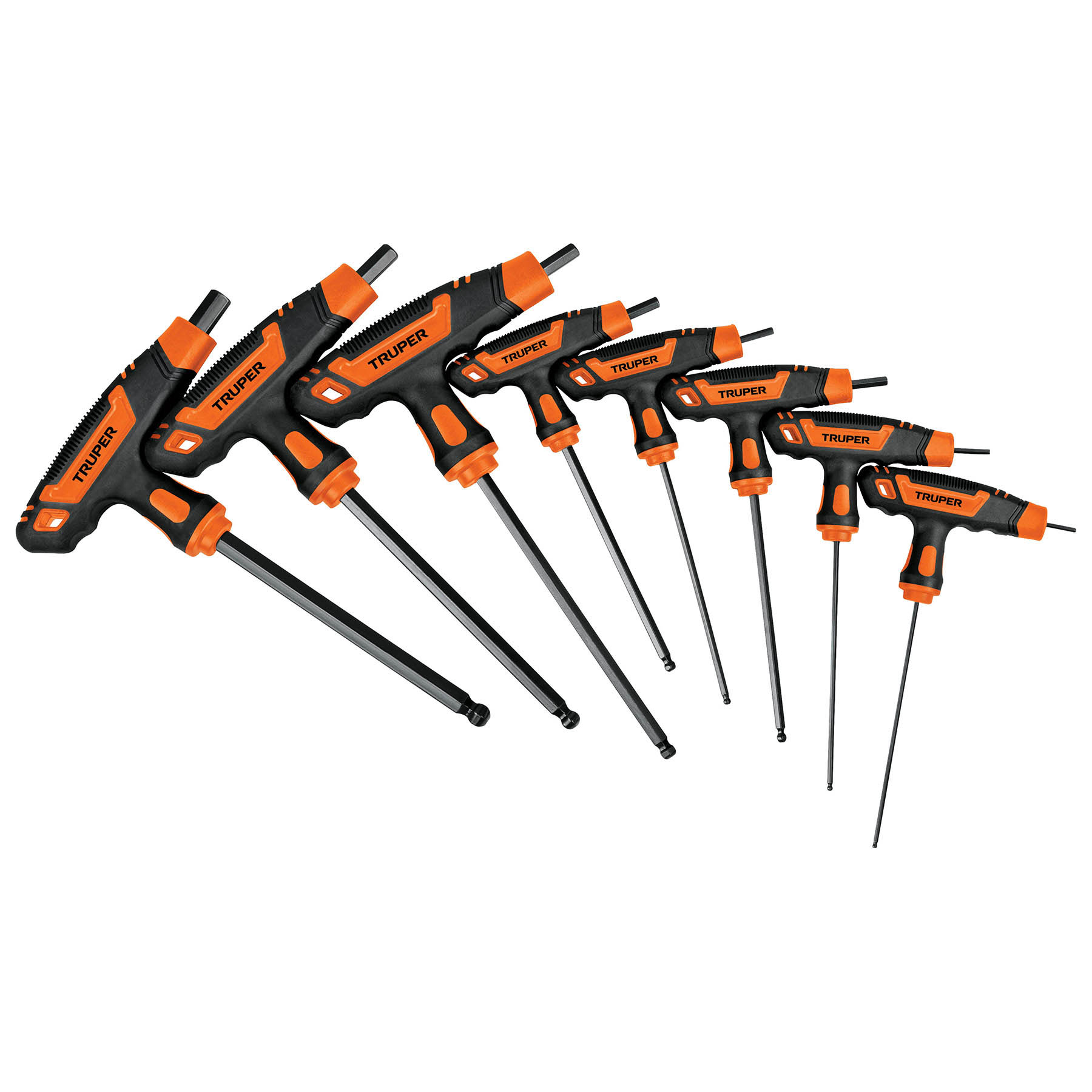 Skrutrekkersett Truper ALL-8TMX; HEX 2-10; 8 stk