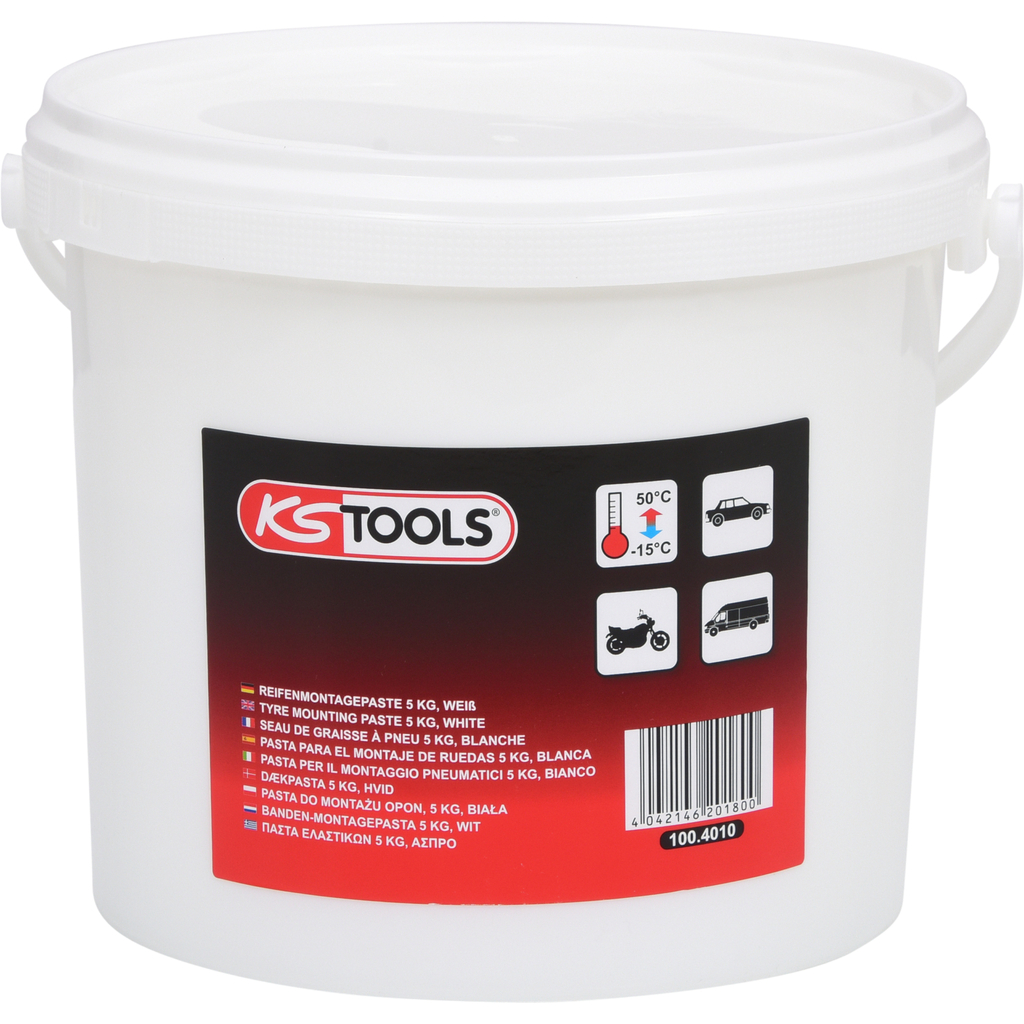 Dekkmonteringspasta KS Tools 100.4010; 5 kg