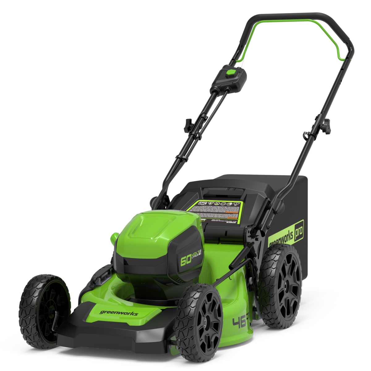 Gressklipper Greenworks GD60LM46HP; 60 V (uten batteri og lader)