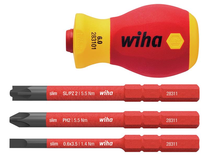 Skrutrekker Wiha W41230 + skrutrekker bits