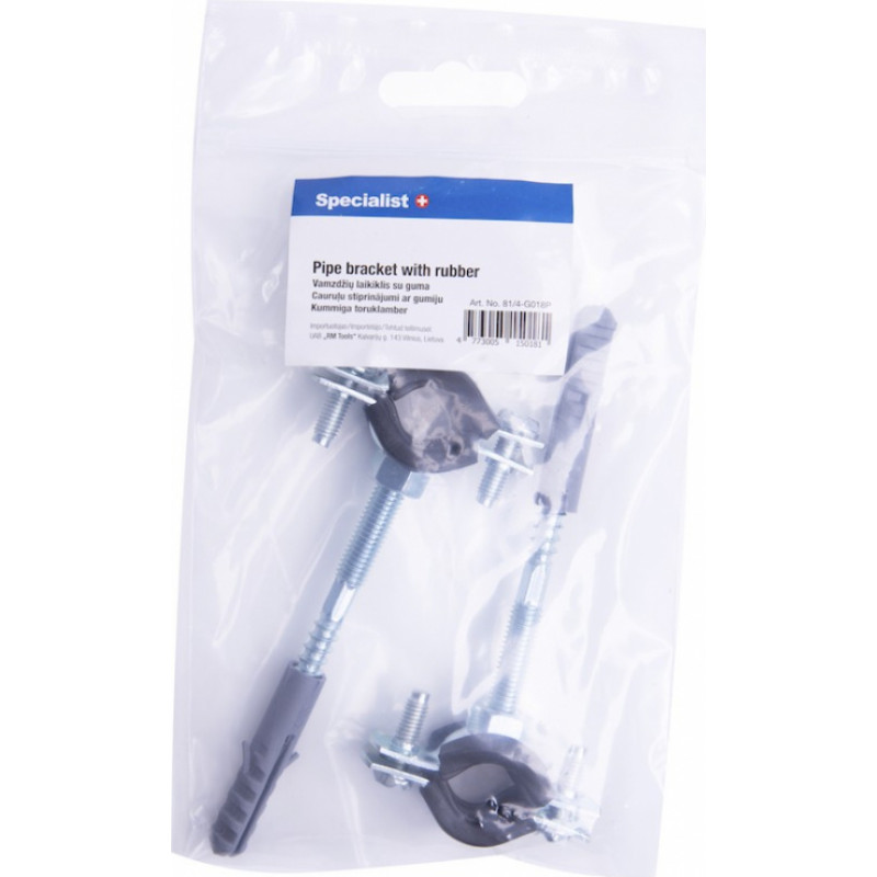Rørklammer Specialist 81/4-G018P; 15-19 mm; 2 stk