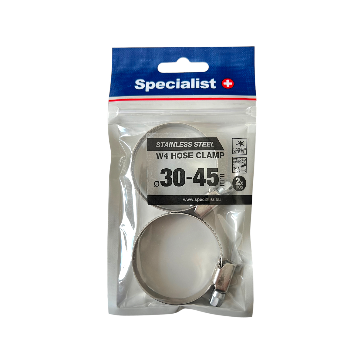 Slangeklemme Specialist 81/7-045; 30-45 mm; 2 stk