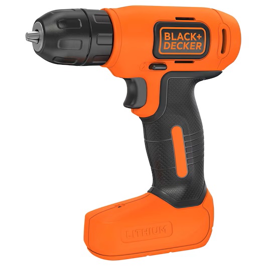 Skrutrekker/bor Black & Decker BDCD8-QW; 7,2 V; 1,5 Ah batt.