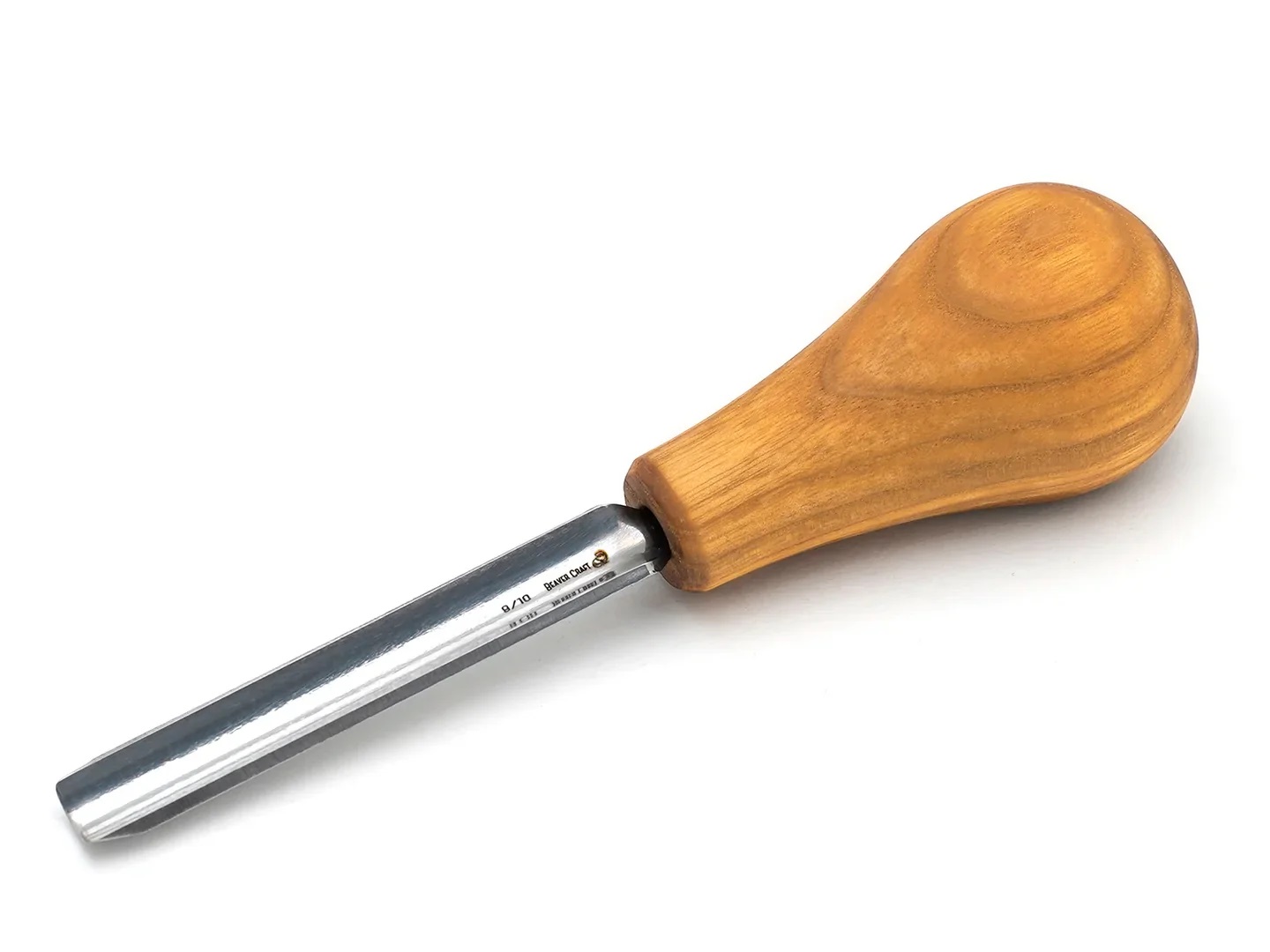 Halvrundt stemjern BeaverCraft P9/10; for treskjæring