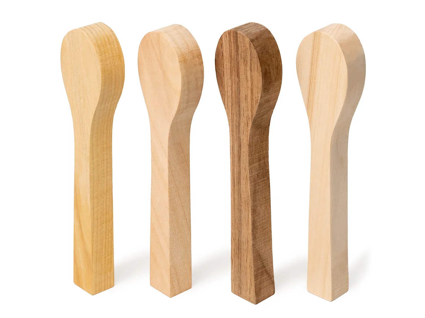 Treskje blank BeaverCraft BB2; 165x40x16 mm; 4 stk.; for utskjæring