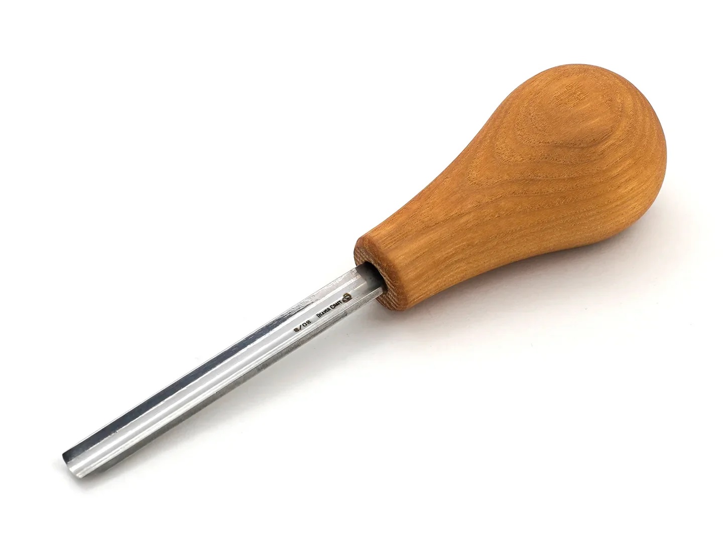 Halvrundt stemjern BeaverCraft P8/08; 8 mm; for treskjæring